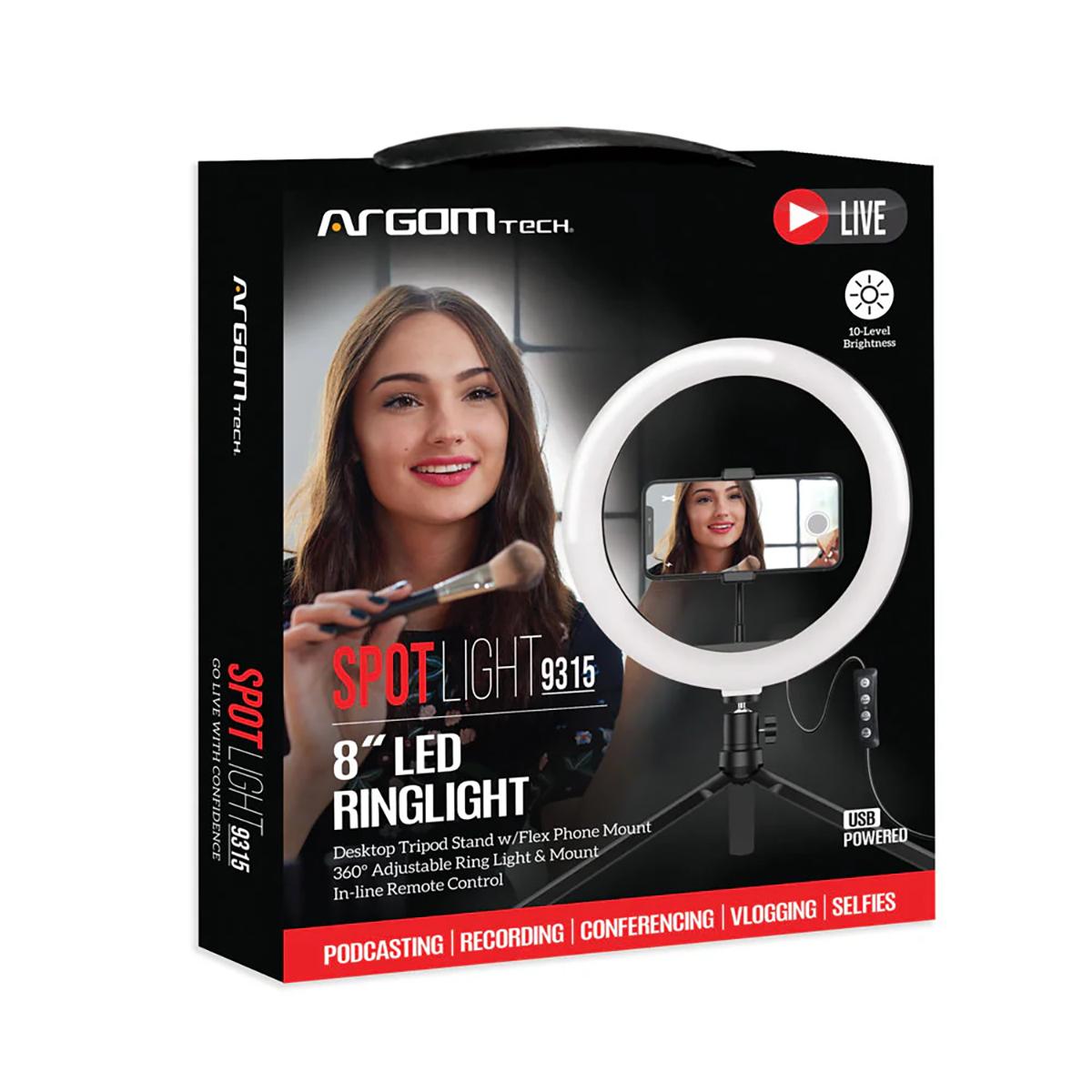 Aro De Luz Led De 8
